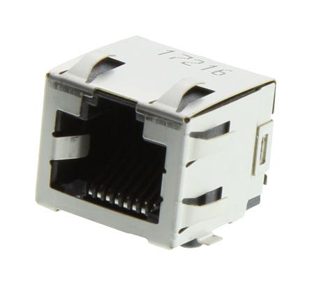 6116173-4 RJ45 CONNECTOR, JACK, 8P8C, 1PORT, CAT5 AMP - TE CONNECTIVITY