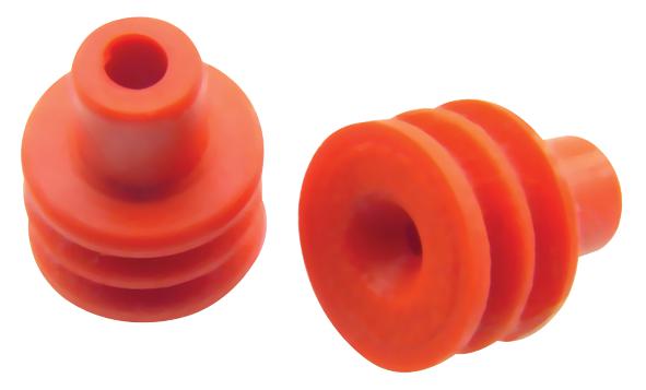 121668-0032 WIRE SEAL, APD 4WAY, RED, 1.4-2MM ITT CANNON