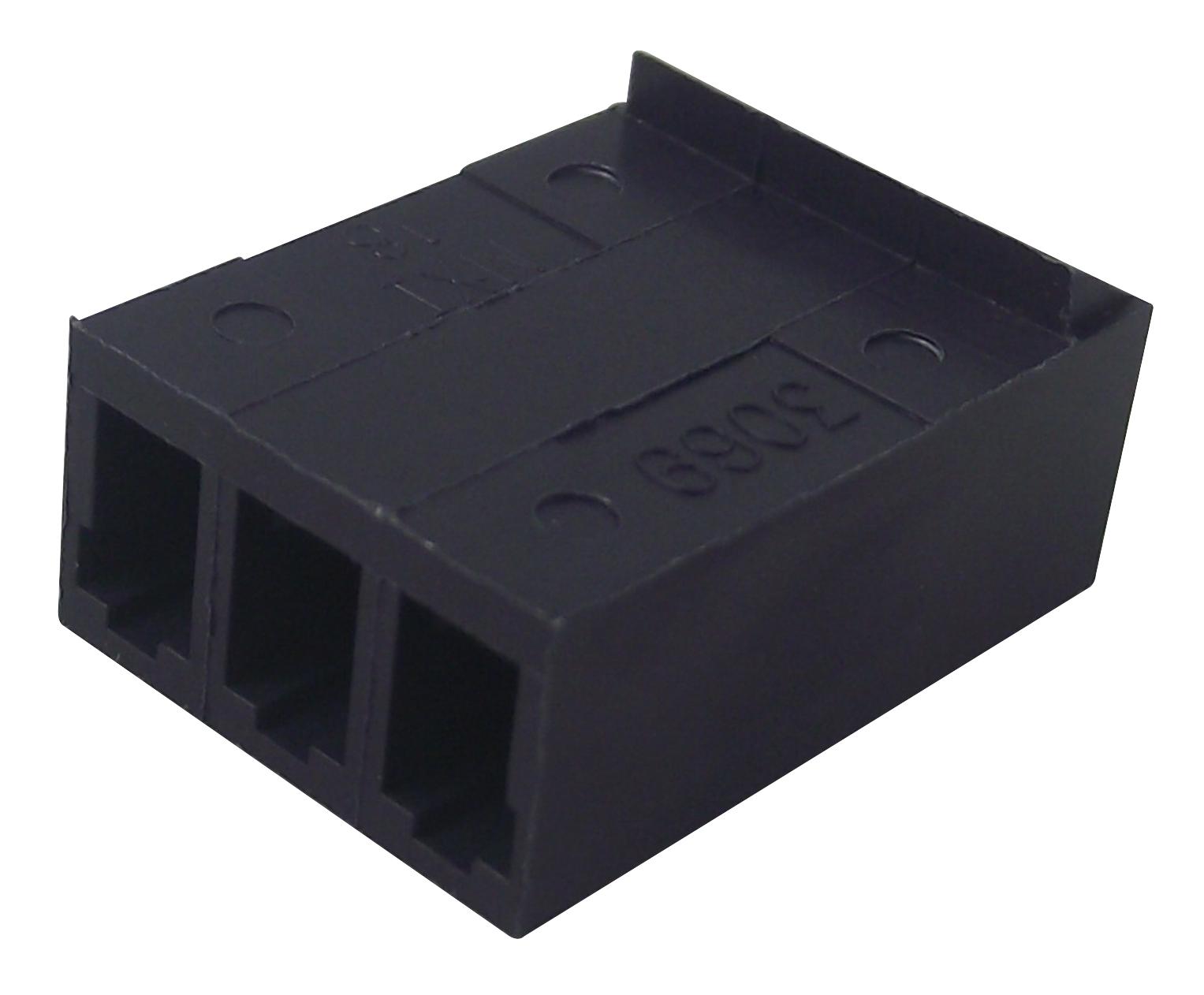 09-93-0300 CONNECTOR, RCPT, 3POS, 1ROW, 3.96MM MOLEX