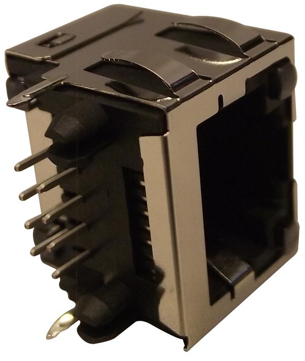43860-0010 JACK, RJ45, R/A, 8/8 MOLEX