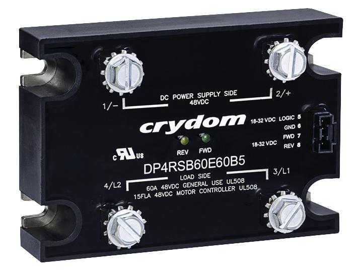 DP4R60E60 CONTACTORS, 48V 60A 32VDC CTL SENSATA/CRYDOM