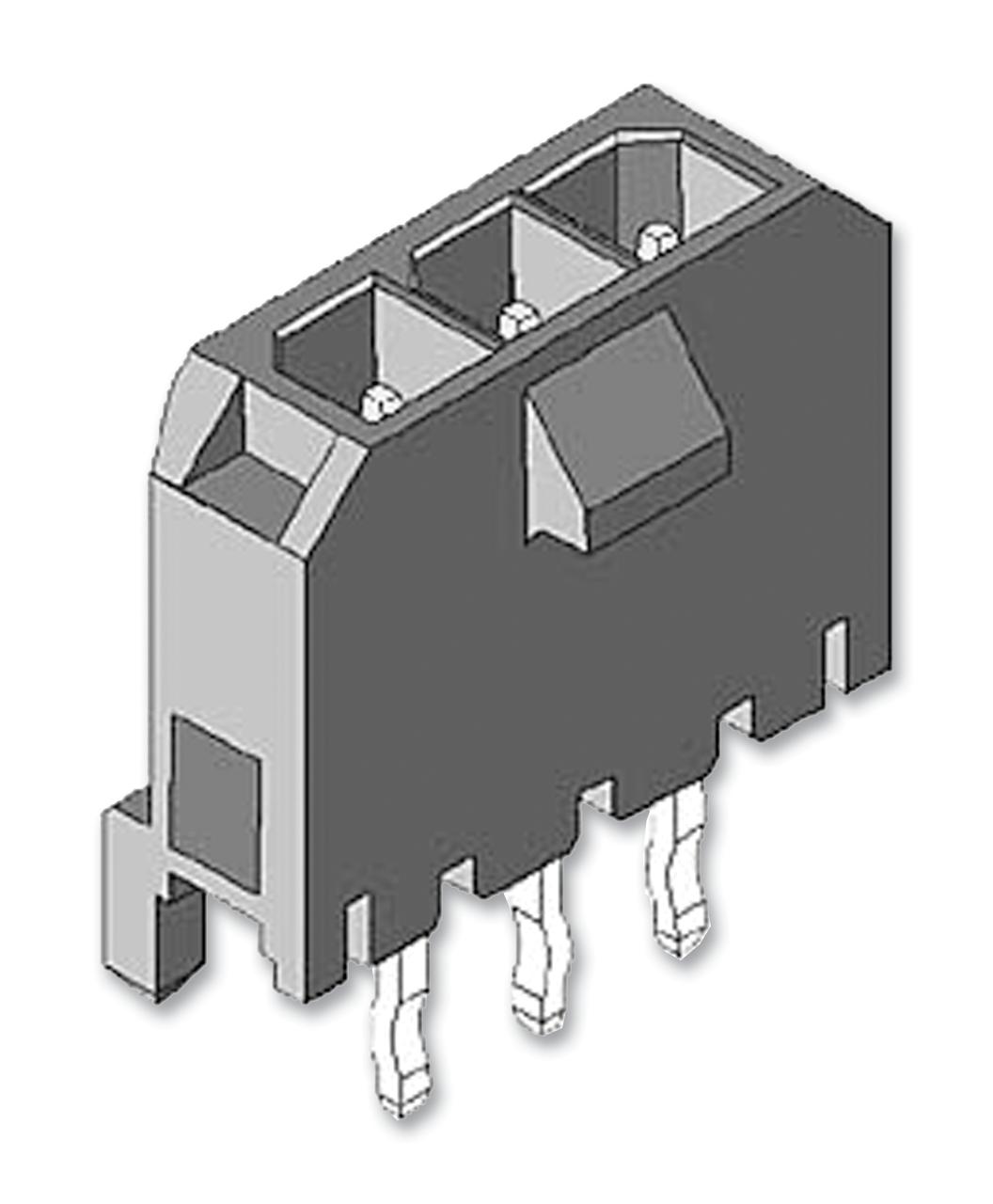 43650-0615 CONNECTOR, HEADER, 6POS, 1ROW, 3MM MOLEX