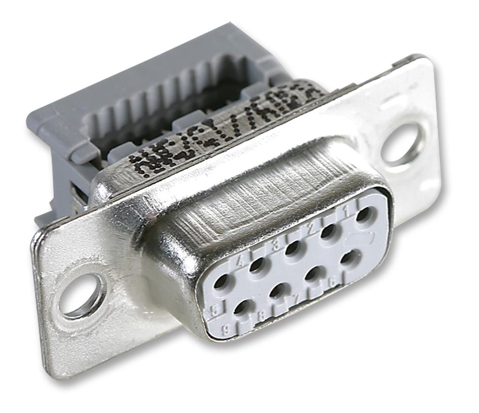8309-6009 SOCKET, D SUB, IDC, CRIMP, 9WAY 3M