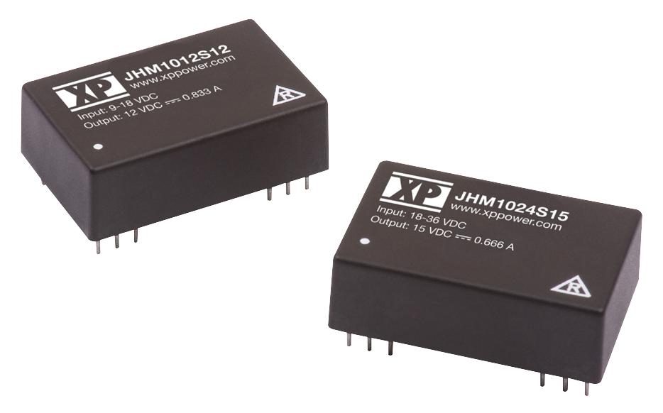 JHM1012D12 DC-DC CONVERTER, MEDICAL, 2 O/P, 10W XP POWER
