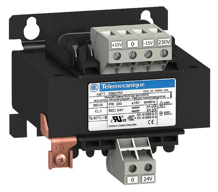 ABT7ESM040B TRANSFORMER, 400VA, 1 X 24V SCHNEIDER ELECTRIC