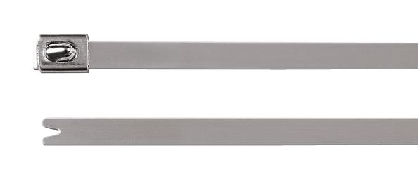 111-94149 CABLE TIE, STEEL, 362X7.9MM, PK50 HELLERMANNTYTON
