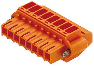 1639060000 TERMINAL BLOCK, PLUGGABLE, 7POS, 14AWG WEIDMULLER