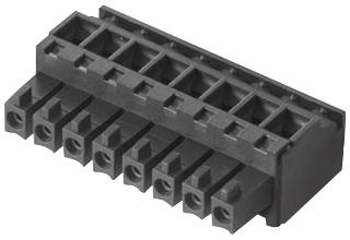 1798610000 TERMINAL BLOCK, PLUGGABLE, 10POS, 16AWG WEIDMULLER