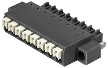 1971650000 TERMINAL BLOCK, PLUGGABLE, 6POS, 16AWG WEIDMULLER