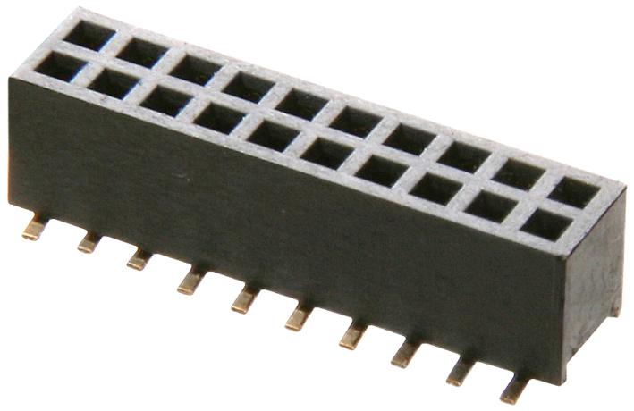 M50-3121245 SOCKET, VERTICAL, SMT, 1.27MM, 24WAY HARWIN