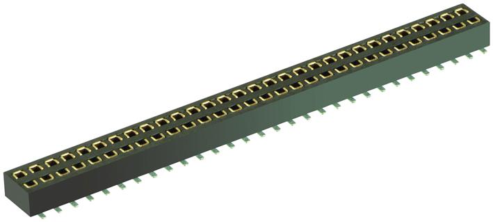 M50-3151242 SOCKET, DUAL ENTRY SMT 1.27MM 24WAY HARWIN