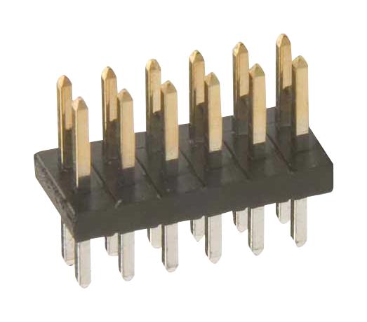 M50-3500642 HEADER, STRAIGHT, 1.27MM, 12WAY HARWIN