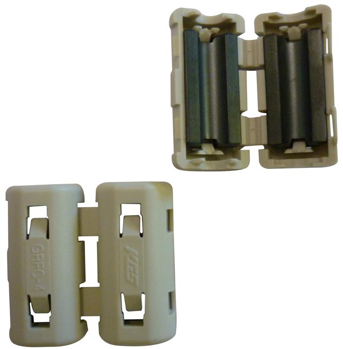 GRFC-9 FERRITE CORE, SPLIT, 9.5MM, 75OHM KE KITAGAWA