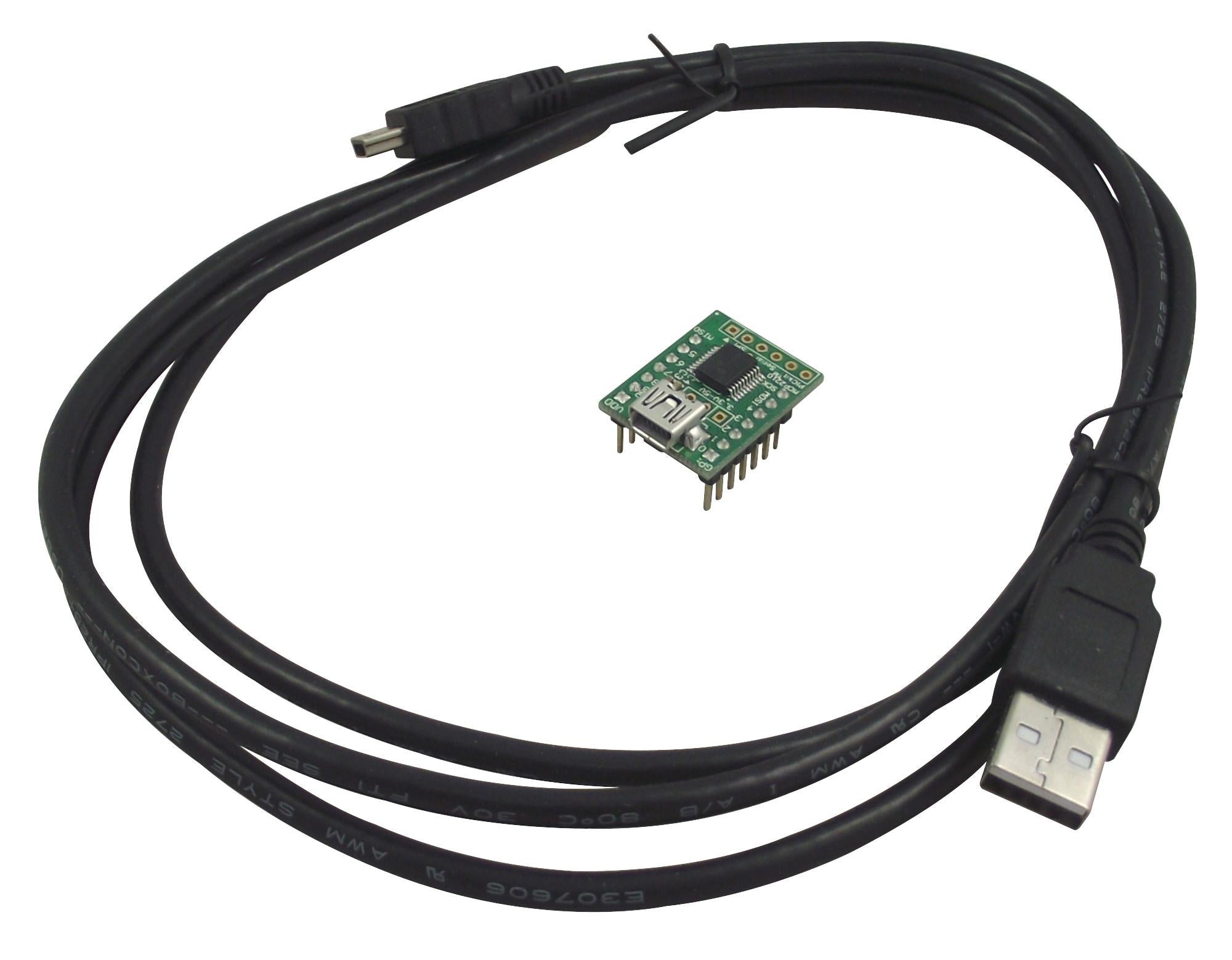 ADM00419 MCP2210, USB TO SPI, BREAKOUT MODULE MICROCHIP