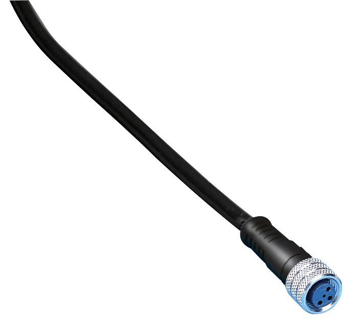 120006-0016 LEAD, 4P, FEMALE, M12, 10M MOLEX