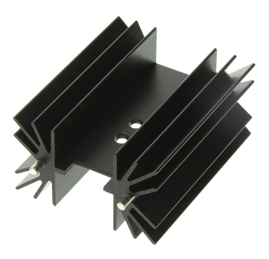 FA-T220-51E HEATSINK, TO-220, BLACK OHMITE