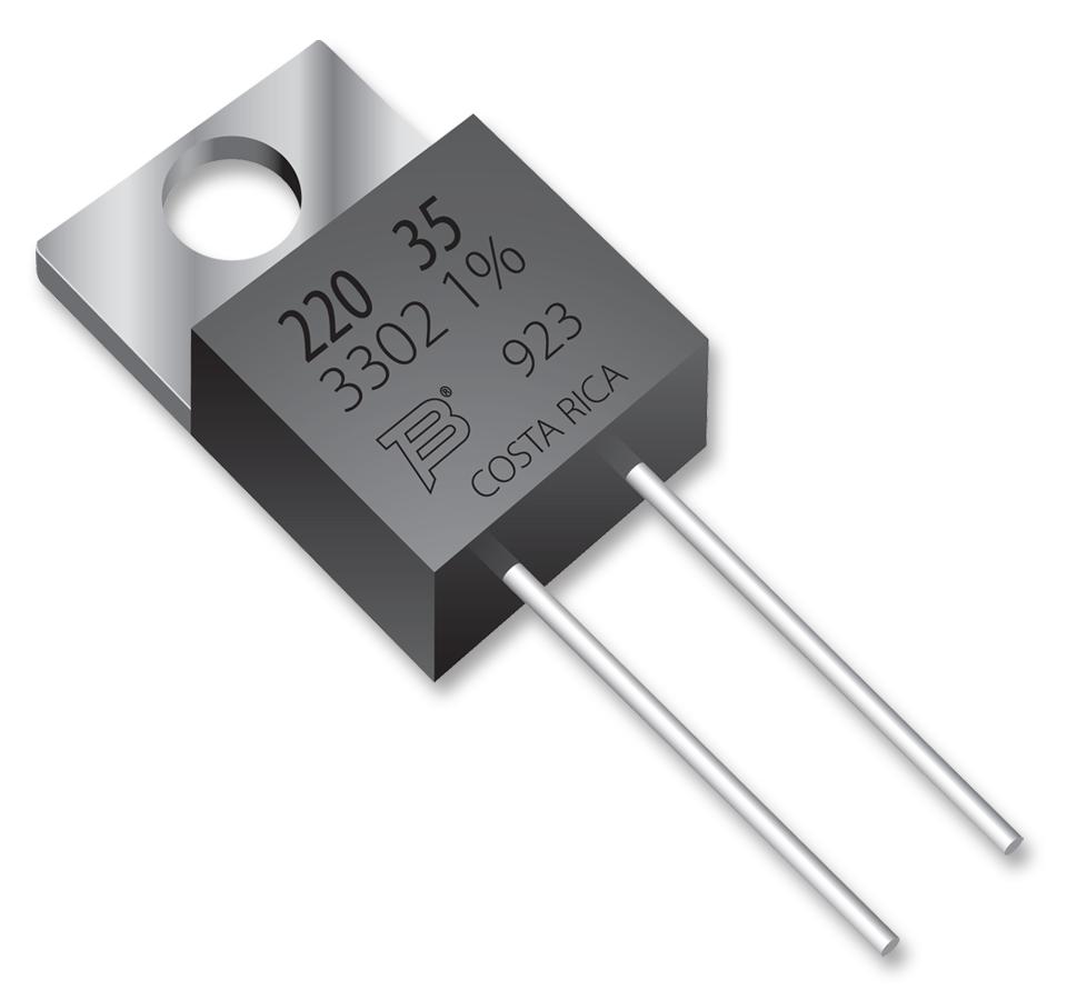 PWR220T-35-3300J RES, 330R, 35W, TO-220, THICK FILM BOURNS