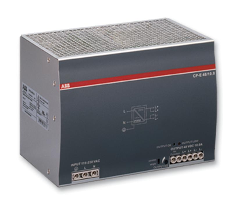 1SVR427035R2000 PSU, DIN RAIL, 480W, 48V, 10A ABB