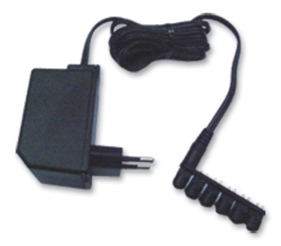 77DE-06-12M POWER SUPPLY, AC/AC, 10W, 12V, 0.5A, EU IDEAL POWER