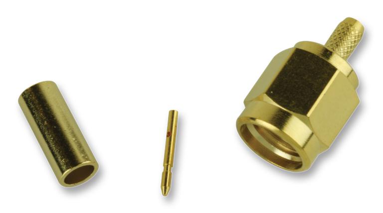 MC23554 RF COAXIAL, SMA, STRAIGHT PLUG, 50OHM MULTICOMP
