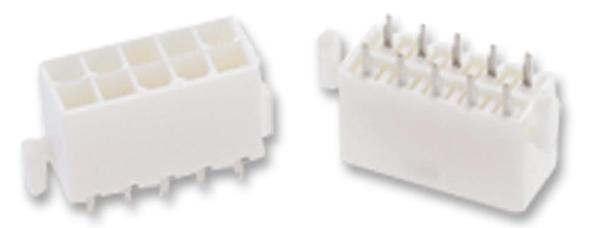 649010221732 HEADER, 4.2MM, DUAL ROW, PEGS, 10WAY WURTH ELEKTRONIK