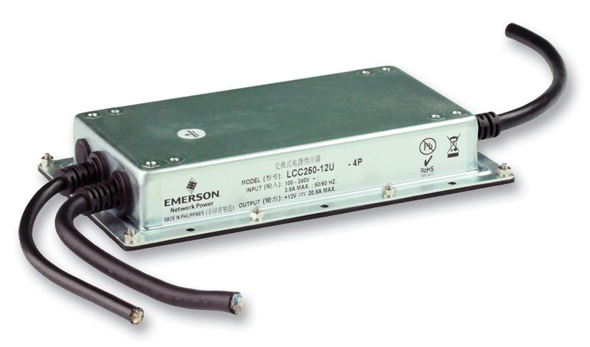 LCC250-12U-4P POWER SUPPLY, AC-DC, MEDICAL, 12V, 20.8A ARTESYN EMBEDDED TECHNOLOGIES