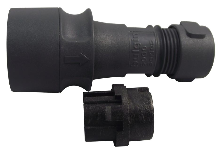 PXP6010/02S/ST/0507 FLEX CONNECTOR, 2 WAY, SKT CONTACTS BULGIN LIMITED