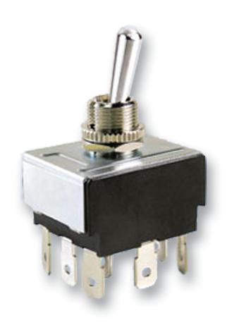 MCR13-432C1-01 SWITCH, TOGGLE, 3PDT ON-ON, SQ MULTICOMP
