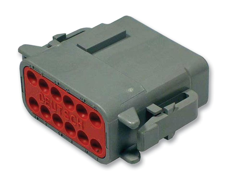 DTM06-12SA AUTOMOTIVE CONN HOUSING, PLUG, 12POS DEUTSCH - TE CONNECTIVITY