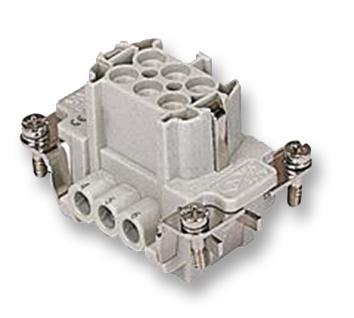 CNEF06T INSERT, FEMALE, 6P+E, 16A, 500V ILME