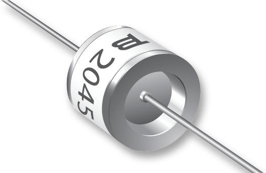 2045-14-BT1LF GAS DISCHARGE TUBE, 145V, 10KA BOURNS