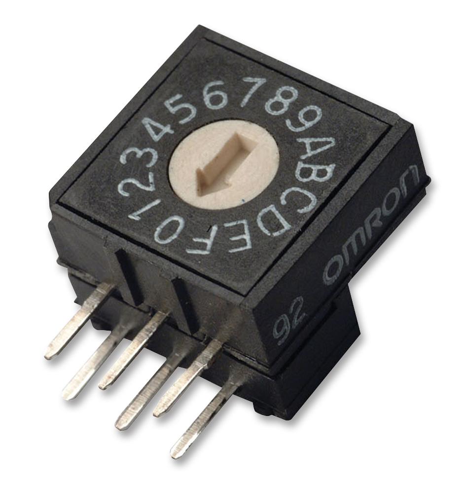 A6RV162RS SWITCH, ROTARY, 16 POS, 3X3, SIDE OMRON