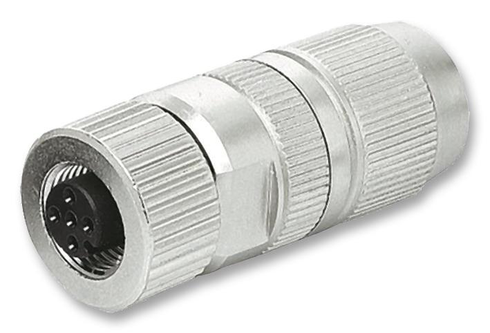 21 03 221 2405 SOCKET, HARAX M12-L, A-CODED, 4P HARTING