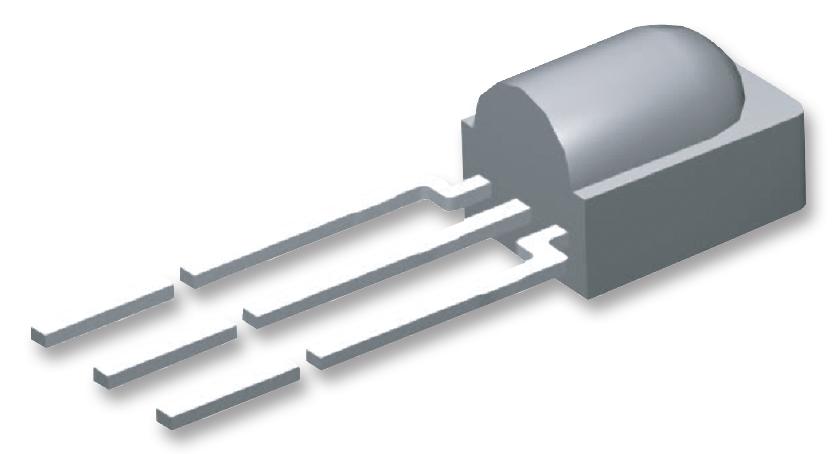 TSOP38238 IR RECEIVER, 45M, 0.12MW/M2, SIDE TH VISHAY