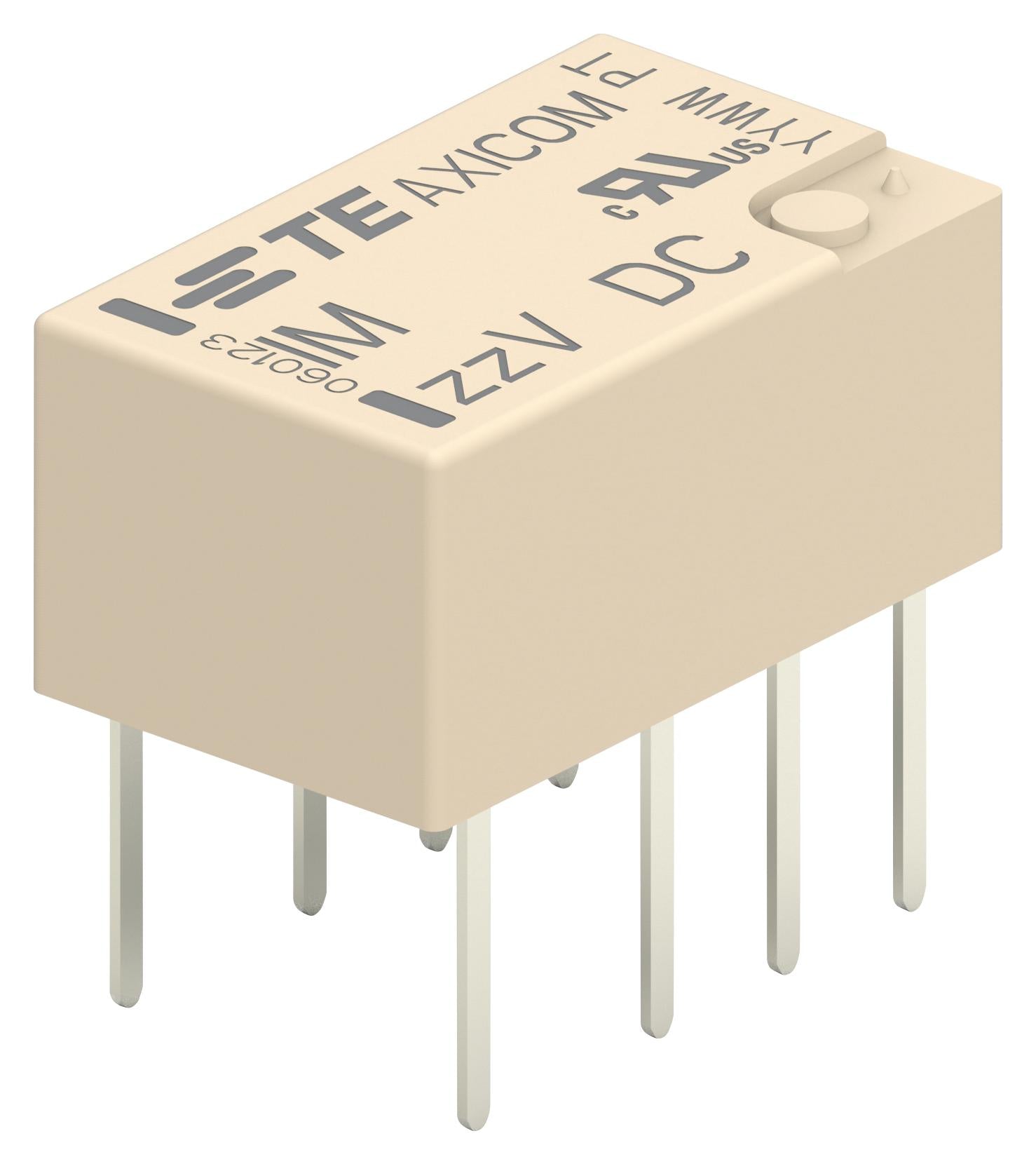 5-1462037-3 RELAY, SIGNAL, DPDT, 250VAC, 220VDC, 2A AXICOM - TE CONNECTIVITY