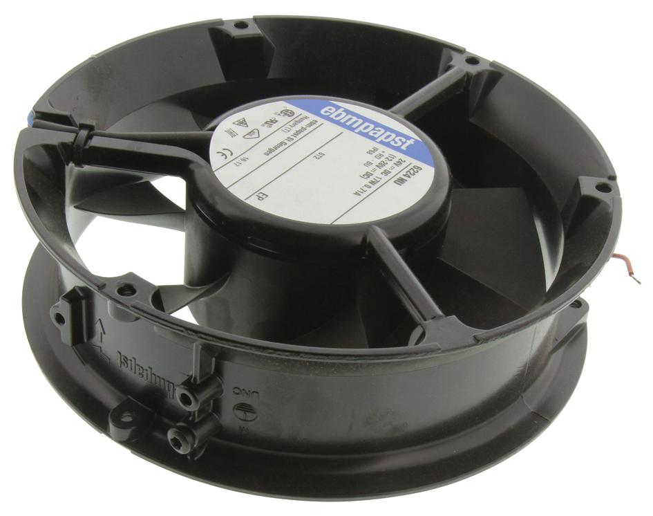 6224NU FAN, AXIAL, 24VDC, 172X51MM, IP68 EBM-PAPST