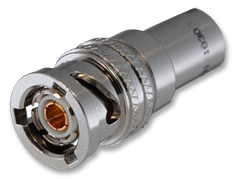 PL75C-201 RF COAXIAL, TRIAXIAL, STRAIGHT PLUG TROMPETER - CINCH CONNECTIVITY
