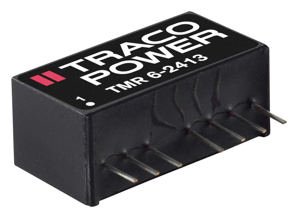 TMR 6-2412 DC/DC CONVERTER, 1 O/P, 0.5A, 12V TRACO POWER