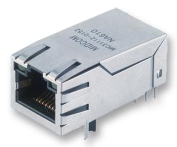 7499111447 MODULAR JACK, RJ45, 1000 BASE, 1PORT WURTH ELEKTRONIK