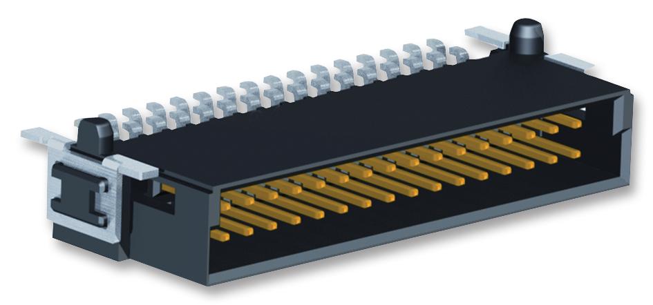 15 15 006 2601 000 CONNECTOR, PLUG, R/A, 1.27MM, 6WAY HARTING