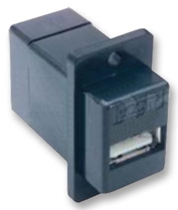 ECF504B-UAB ADAPTOR, USB A RECPT, USB B RECPT, 4WAY L-COM