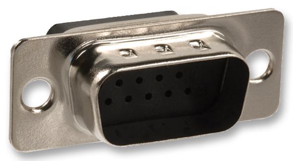 170-015-173L000 D SUB SHELL, DB15, CRIMP, PLUG, 15WAY NORCOMP
