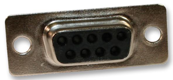 170-025-273L000 D SUB SHELL, DB25, CRIMP, RECPT, 25WAY NORCOMP