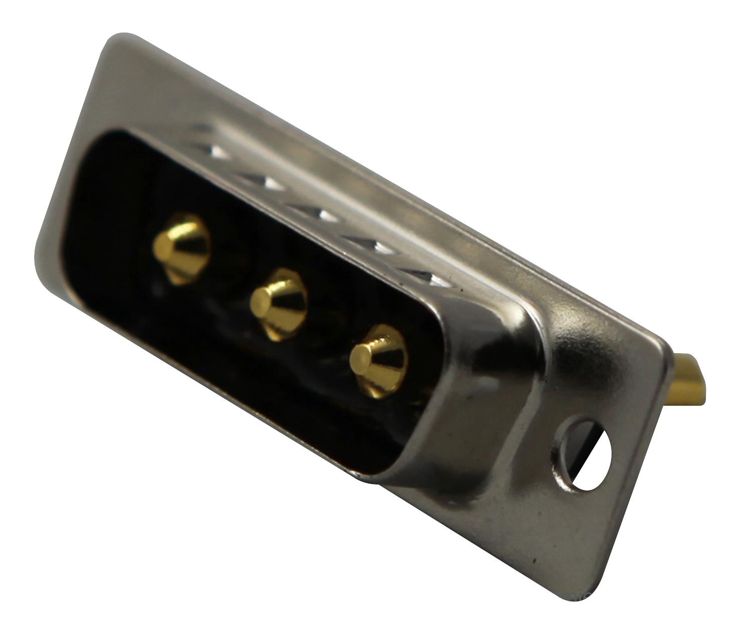 680S3W3103L201 D SUB, COMBO, PLUG, 20AMP, 3WAY NORCOMP