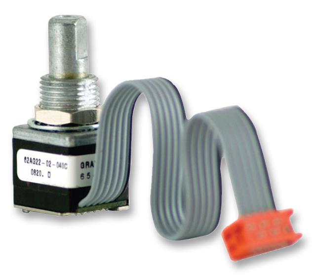 62AG22-L5-040C ENCODER, INCREMENTAL SHAFT, 16 POS GRAYHILL
