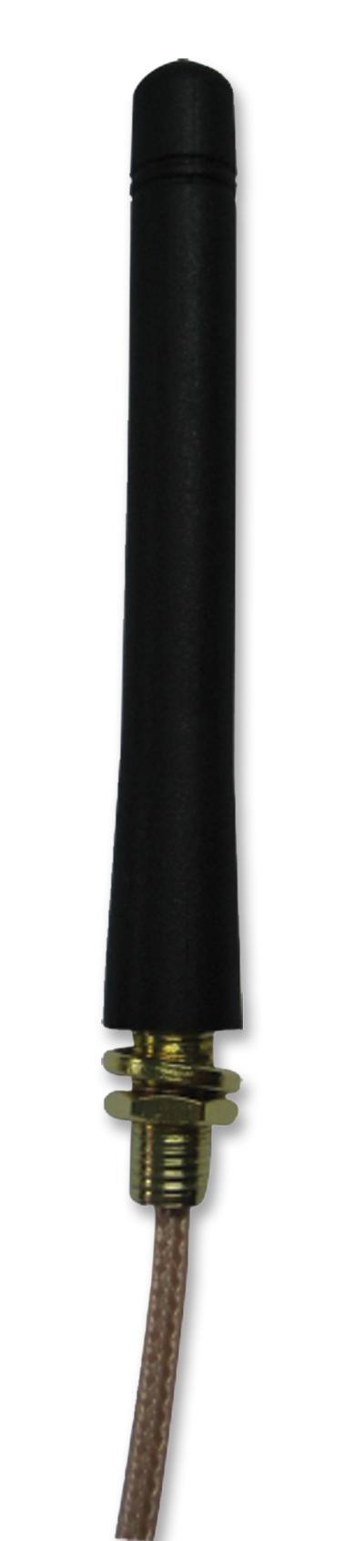 ANT-433WPIG-2SMA ANT, 433MHZ WHIP, 200MM TAIL, SMA, 2DBI RF SOLUTIONS