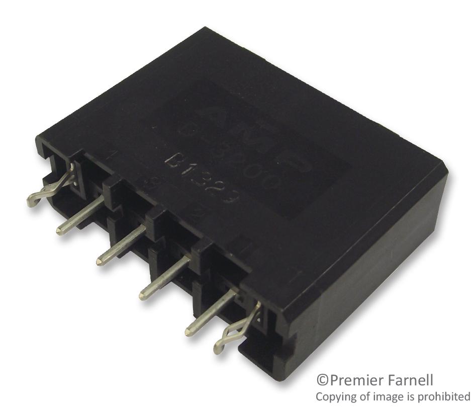 1-917338-3 WTB CONN, HEADER, 4POS, 1ROW, 5.08MM AMP - TE CONNECTIVITY