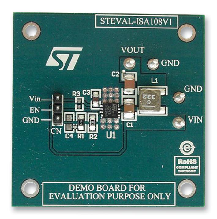STEVAL-ISA108V1 IPUR, STEP DOWN CONV, DEV BOARD STMICROELECTRONICS