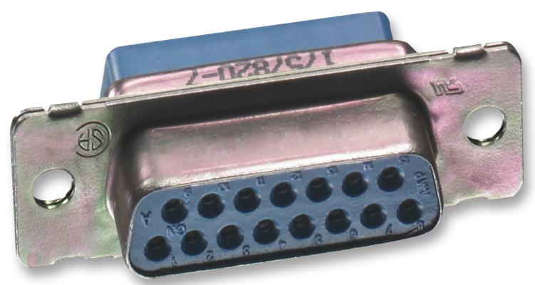 204508-1 CONNECTOR, RECEPTACLE, D SUB, 78WAY AMP - TE CONNECTIVITY