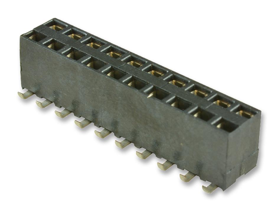 966645-8 CONNECTOR, RCPT, 16POS, 2ROW, 2.54MM AMP - TE CONNECTIVITY